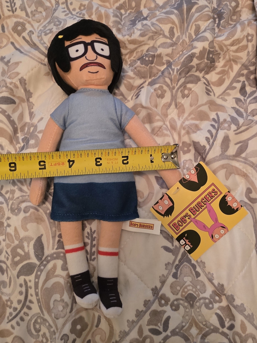 Bob's Burgers Tina Plush Doll - Blue Outfit
